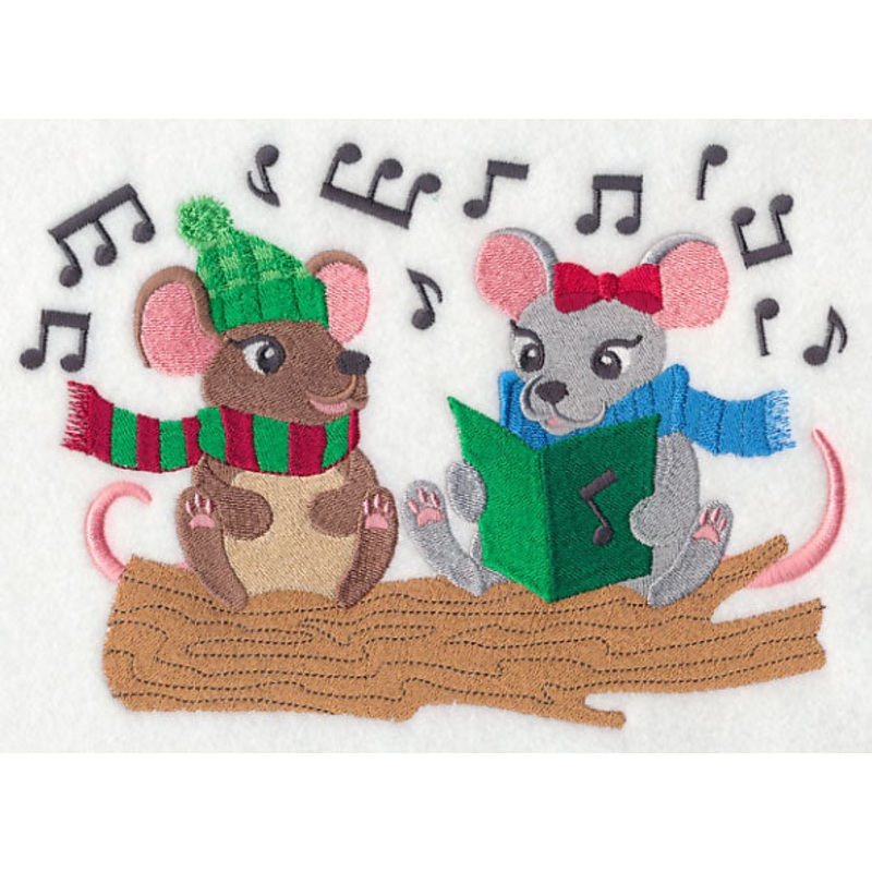 Caroling Christmas Mice|5.57″ x 7.83″ / 141.56mm x 198.8mm|4.86″ x 6.82″ / 123.46mm x 173.32mm|All Sizes