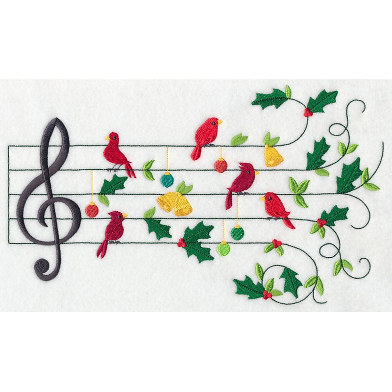 Christmas Birdsong with Holly-day Charm (Treble)