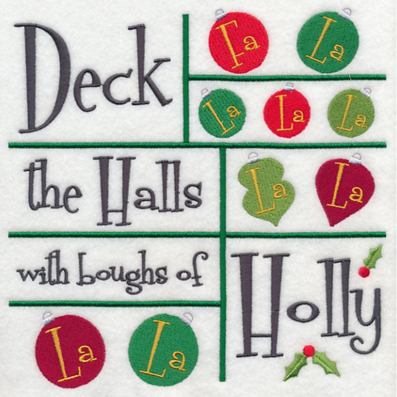 Deck the Halls with Boughs of Holly