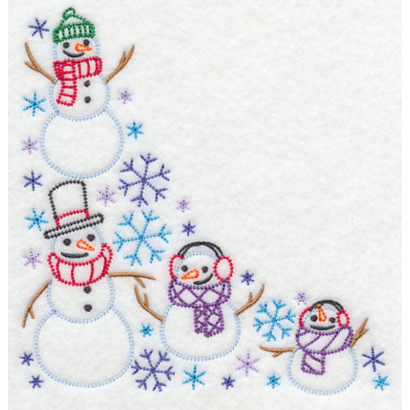 Storm of Snowmen Corner (Vintage)