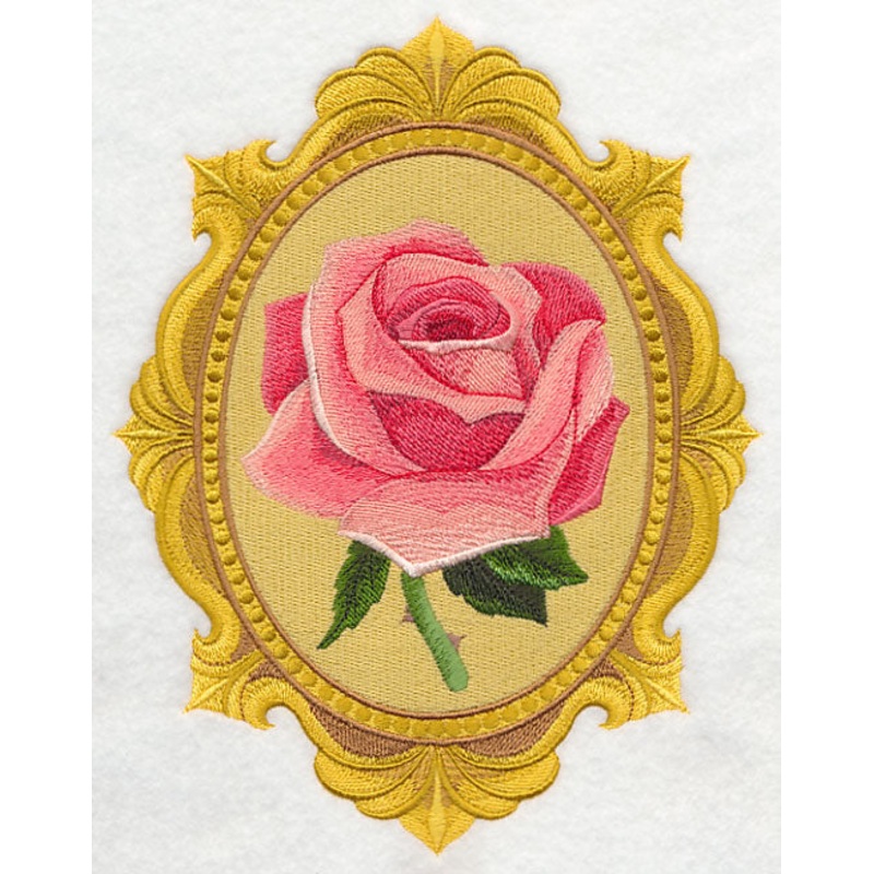 A Rose Is a Rose Cameo|8.78″ x 6.88″ / 223.09mm x 174.75mm|7.46″ x 5.85″ / 189.6mm x 148.51mm|6.2″ x 4.86″ / 157.59mm x 123.32mm|All Sizes
