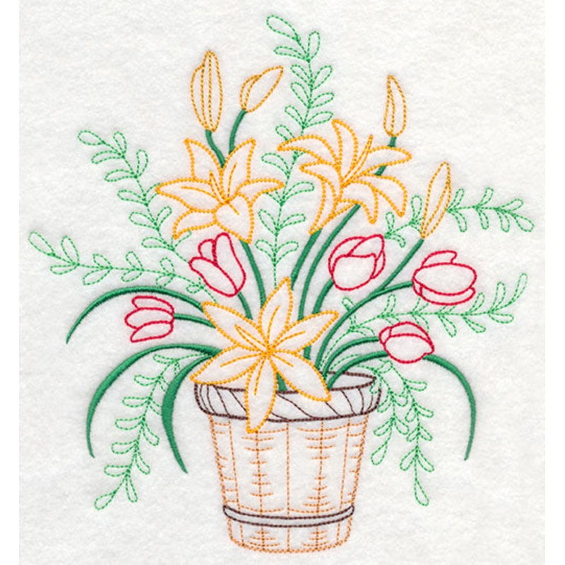 Blooming April Basket (Vintage)