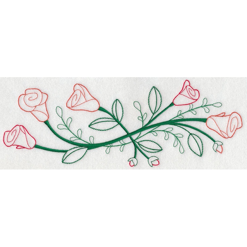 Blooming February Border (Vintage)