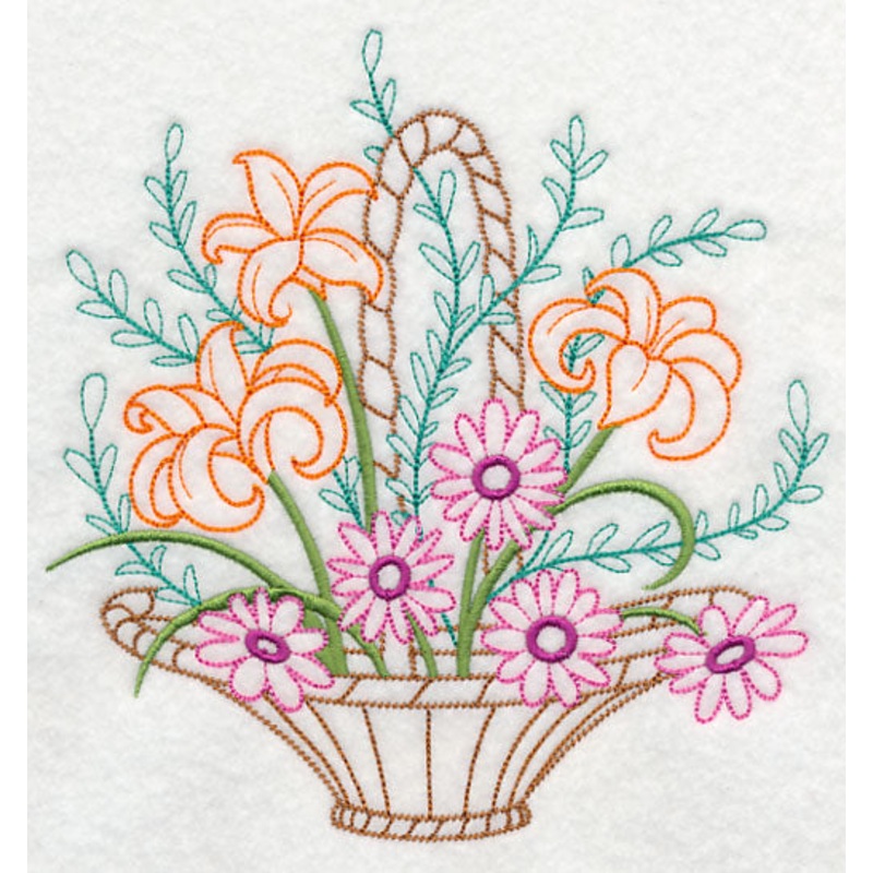 Blooming June Basket (Vintage)