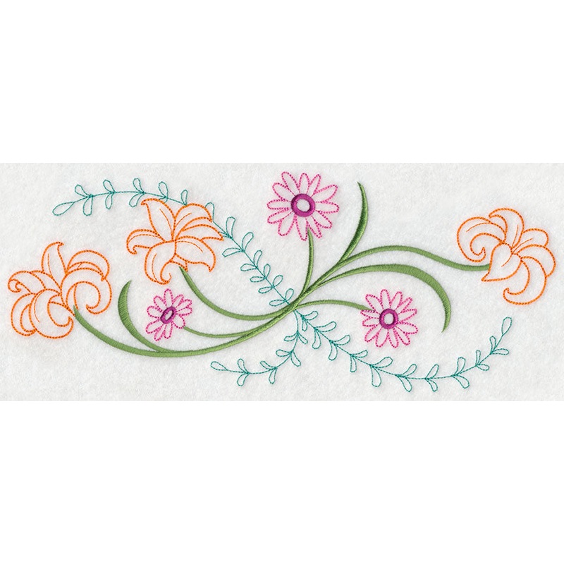 Blooming June Border (Vintage)