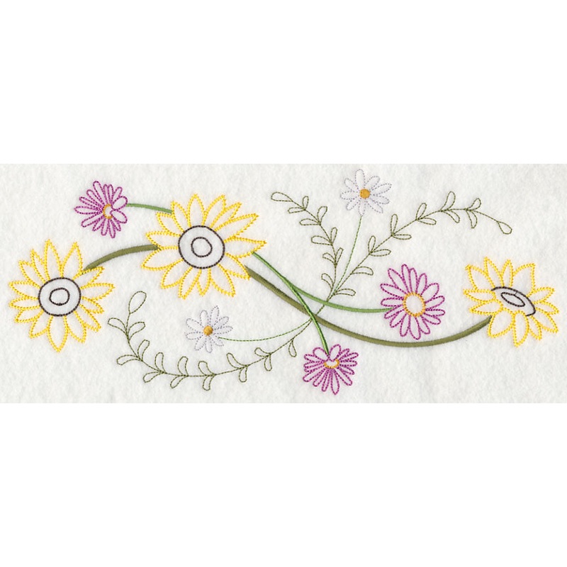 Blooming September Border (Vintage)