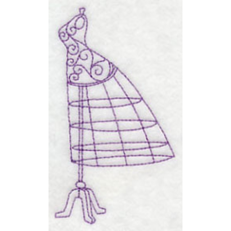 Dress Form 1 (Redwork)|3.79″ x 2.09″ / 96.36mm x 53.12mm|2.67″ x 1.47″ / 67.73mm x 37.3mm|All Sizes