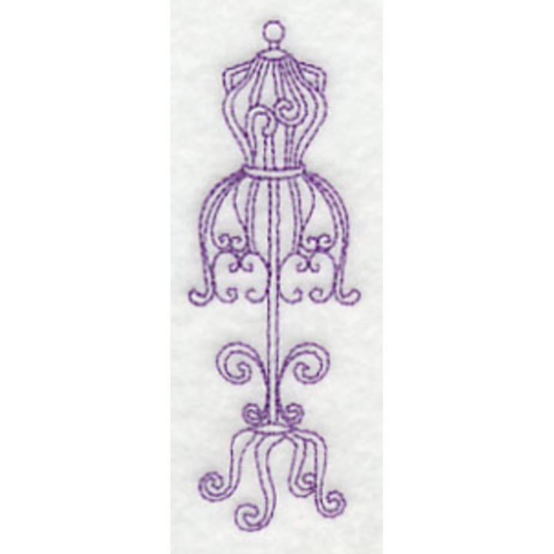 Dress Form 2 (Redwork)|3.89″ x 1.31″ / 98.89mm x 33.19mm|2.85″ x 0.96″ / 72.47mm x 24.32mm|All Sizes