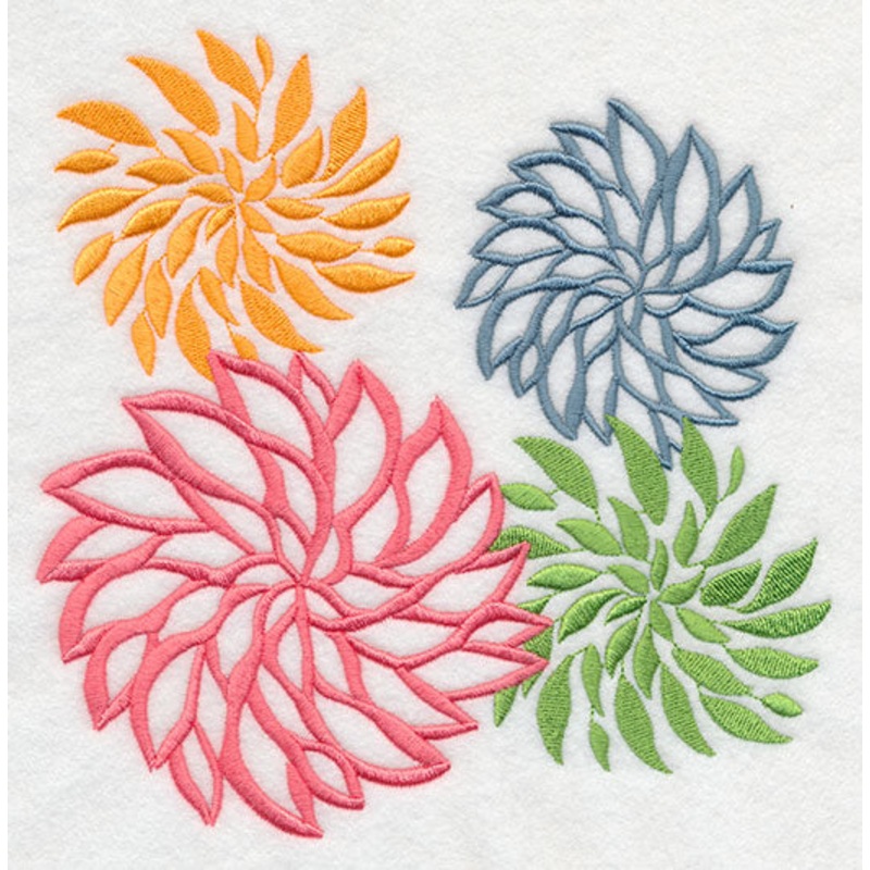 Flower Flourish|7.79″ x 7.72″ / 197.87mm x 196.11mm|6.96″ x 6.89″ / 176.68mm x 175.12mm|5.9″ x 5.84″ / 149.73mm x 148.29mm|4.91″ x 4.86″ / 124.65mm x 123.44mm|3.86″ x 3.82″ / 98.04mm x 97.09mm|All Sizes