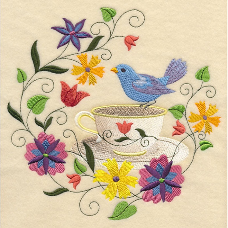 Time for Tea with Bluebird|7.67″ x 7.79″ / 194.82mm x 197.87mm|6.89″ x 6.99″ / 175.01mm x 177.55mm|5.87″ x 5.95″ / 149.1mm x 151.13mm|4.87″ x 4.94″ / 123.7mm x 125.48mm|3.83″ x 3.89″ / 97.28mm x 98.81mm|All Sizes