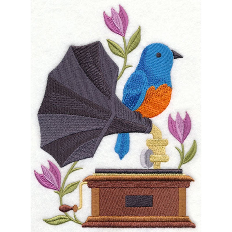 Victrola with Bird|7.79″ x 5.71″ / 197.79mm x 145.05mm|6.59″ x 4.83″ / 167.42mm x 122.8mm|3.89″ x 2.85″ / 98.73mm x 72.47mm|All Sizes