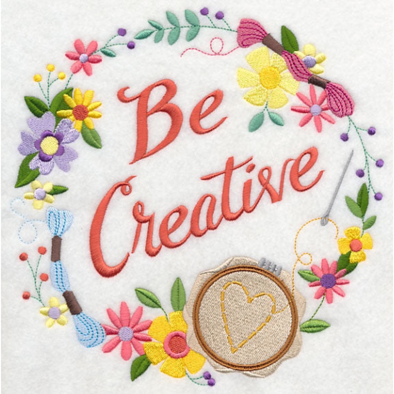 Be Creative Wreath|7.79″ x 7.71″ / 197.83mm x 195.75mm|6.97″ x 6.89″ / 176.91mm x 174.89mm|5.88″ x 5.82″ / 149.46mm x 147.81mm|4.89″ x 4.83″ / 124.09mm x 122.58mm|3.89″ x 3.84″ / 98.82mm x 97.53mm|All Sizes