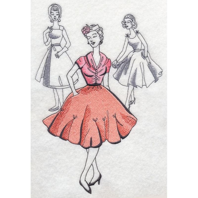 Fashion Plate Medley – 1950s|10.25″ x 6.9″ / 260.44mm x 175.22mm|8.69″ x 5.85″ / 220.83mm x 148.55mm|7.8″ x 5.25″ / 198.16mm x 133.32mm|6.84″ x 4.6″ / 173.62mm x 116.77mm|All Sizes