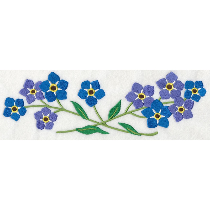 Forget-Me-Not Border|3.78″ x 11.74″ / 95.94mm x 298.17mm|3.03″ x 9.41″ / 76.87mm x 238.98mm|2.52″ x 7.82″ / 64mm x 198.75mm|2.14″ x 6″ / 54.24mm x 152.4mm|1.49″ x 3.85″ / 37.83mm x 97.68mm|All Sizes