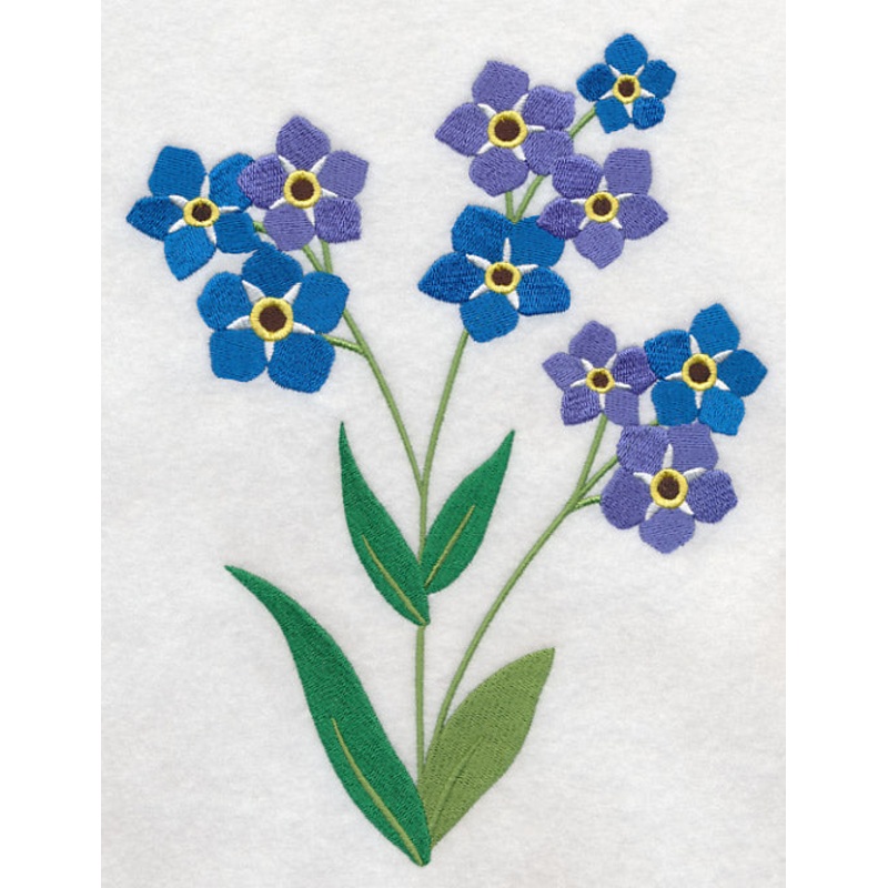 Forget-Me-Not Bunch 2|8.79″ x 6.85″ / 223.24mm x 174.1mm|7.51″ x 5.85″ / 190.67mm x 148.62mm|6.23″ x 4.85″ / 158.15mm x 123.21mm|All Sizes