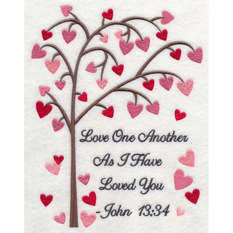 Love One Another Tree (Bible Verse)