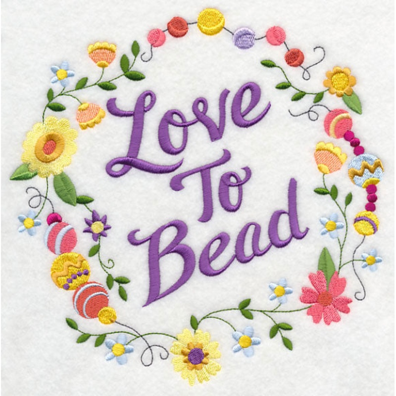 Love To Bead Wreath|7.8″ x 7.76″ / 198.01mm x 197.17mm|6.91″ x 6.88″ / 175.45mm x 174.81mm|5.83″ x 5.81″ / 148.05mm x 147.48mm|4.86″ x 4.84″ / 123.36mm x 122.88mm|3.89″ x 3.89″ / 98.86mm x 98.72mm|All Sizes