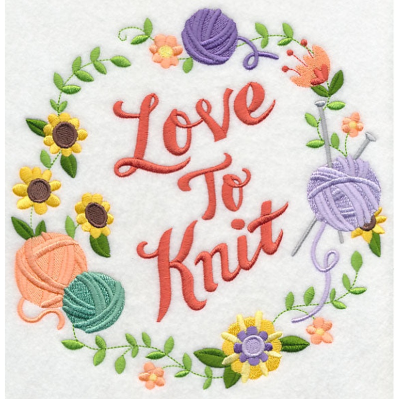 Love To Knit Wreath|7.8″ x 7.77″ / 198.05mm x 197.3mm|6.93″ x 6.9″ / 176.03mm x 175.38mm|5.88″ x 5.85″ / 149.27mm x 148.71mm|4.88″ x 4.86″ / 123.83mm x 123.37mm|3.86″ x 3.84″ / 97.97mm x 97.6mm|All Sizes