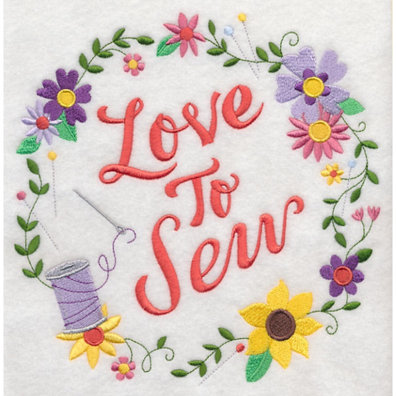 Love To Sew Wreath|7.82″ x 7.83″ / 198.55mm x 198.92mm|6.9″ x 6.92″ / 175.29mm x 175.76mm|5.85″ x 5.87″ / 148.62mm x 149.06mm|4.85″ x 4.87″ / 123.22mm x 123.63mm|3.86″ x 3.87″ / 97.92mm x 98.33mm|All Sizes