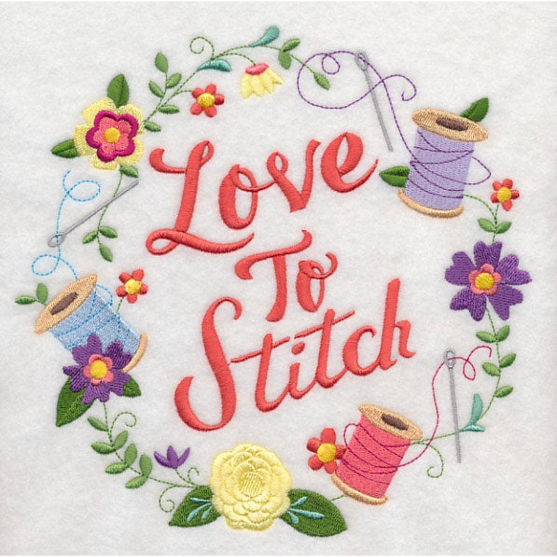 Love To Stitch Wreath|7.71″ x 7.8″ / 195.76mm x 198.16mm|6.91″ x 6.98″ / 175.41mm x 177.4mm|5.86″ x 5.92″ / 148.74mm x 150.38mm|4.87″ x 4.93″ / 123.78mm x 125.3mm|3.84″ x 3.88″ / 97.43mm x 98.55mm|All Sizes