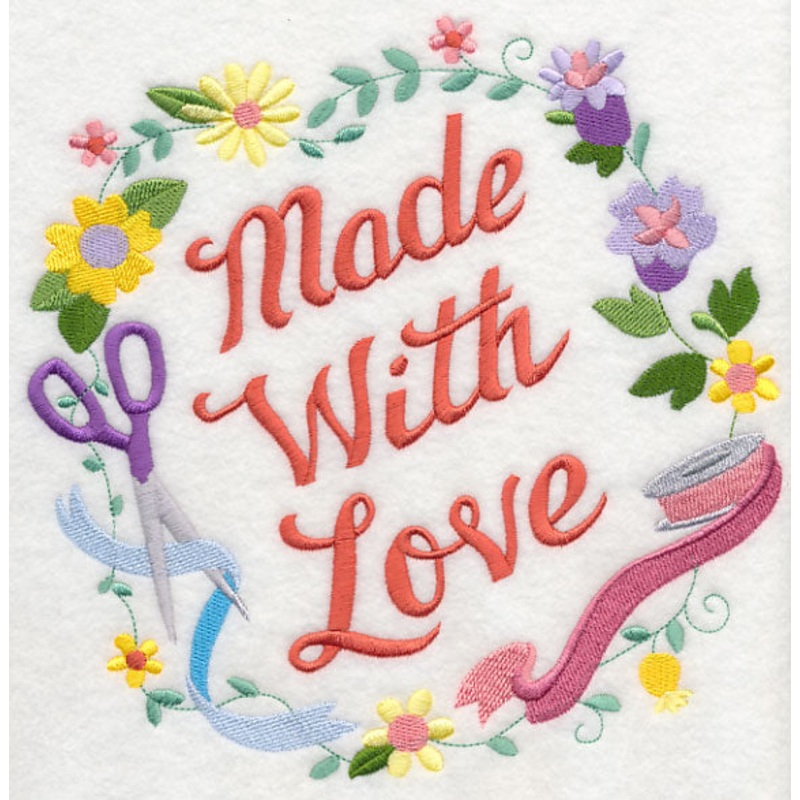 Made With Love Wreath|7.83″ x 7.83″ / 198.87mm x 198.77mm|6.85″ x 6.85″ / 174.07mm x 173.97mm|5.88″ x 5.87″ / 149.26mm x 149.15mm|4.86″ x 4.86″ / 123.5mm x 123.42mm|3.87″ x 3.86″ / 98.23mm x 98.03mm|All Sizes