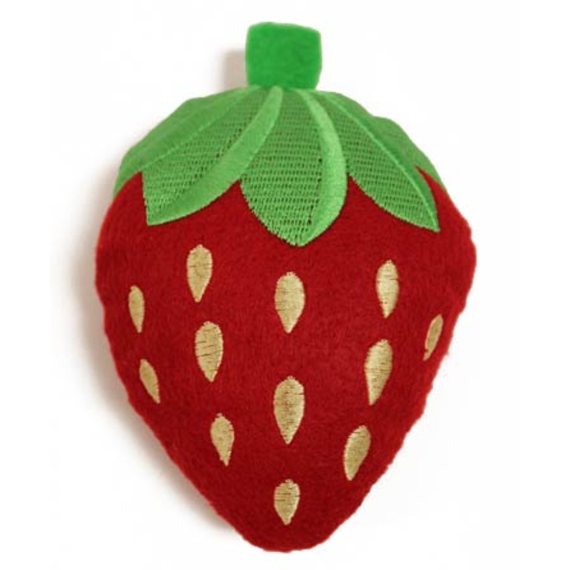 Strawberry Pincushion (In-the-Hoop)