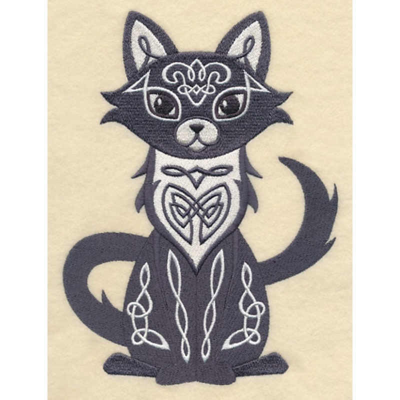 Celtic Knotwork Cat|7.82″ x 5.86″ / 198.52mm x 148.8mm|6.47″ x 4.85″ / 164.26mm x 123.17mm|3.85″ x 2.89″ / 97.9mm x 73.51mm|All Sizes