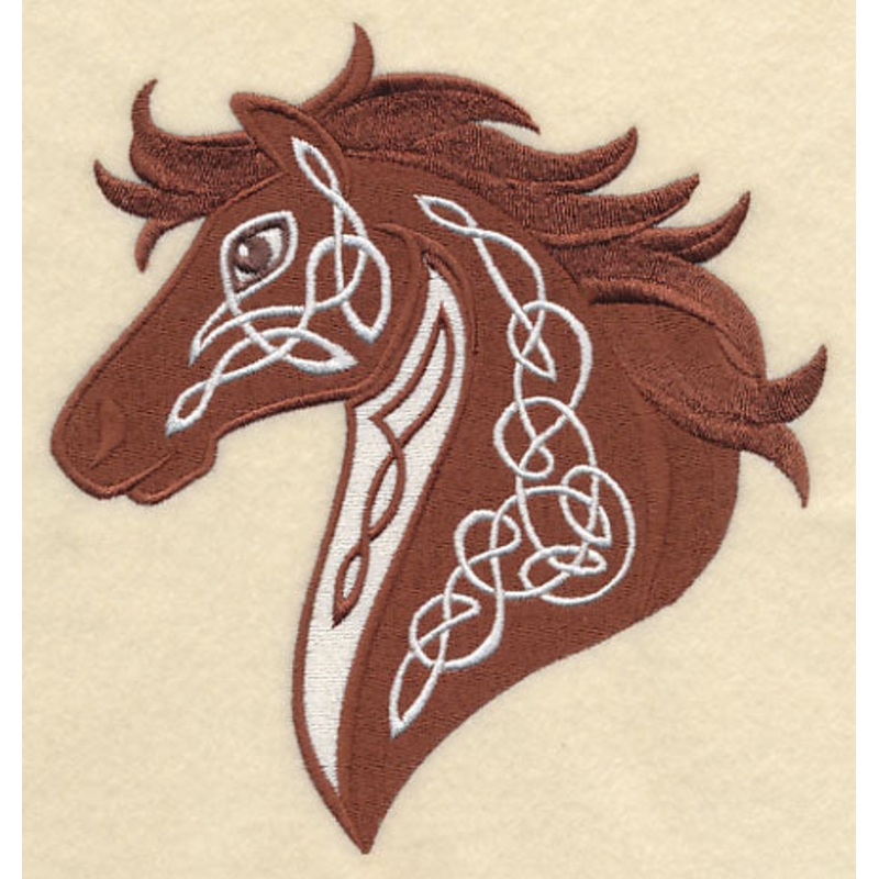 Celtic Knotwork Horse|6.06″ x 5.86″ / 153.86mm x 148.83mm|5.01″ x 4.85″ / 127.34mm x 123.17mm|3.86″ x 3.73″ / 97.98mm x 94.8mm|All Sizes