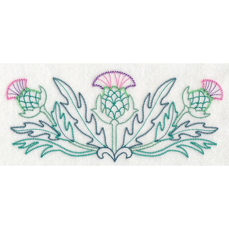 Celtic Thistle Border (Vintage)