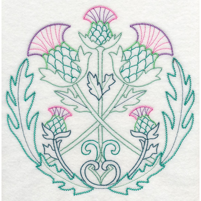 Celtic Thistle Circle (Vintage)