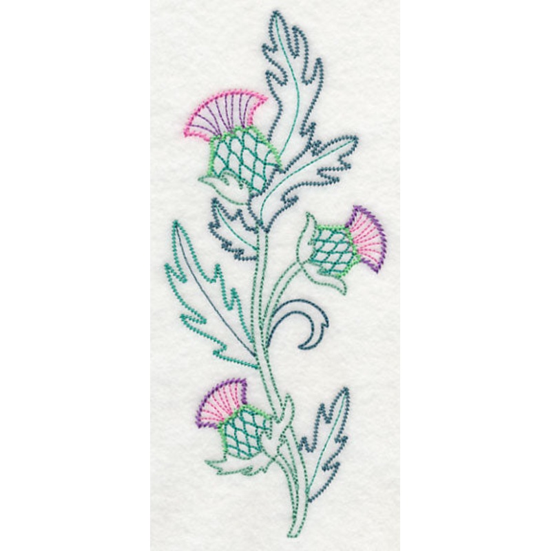 Celtic Thistle Spray (Vintage)