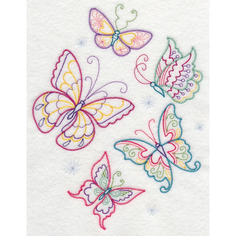 Dreamy Butterfly Flight (Vintage)