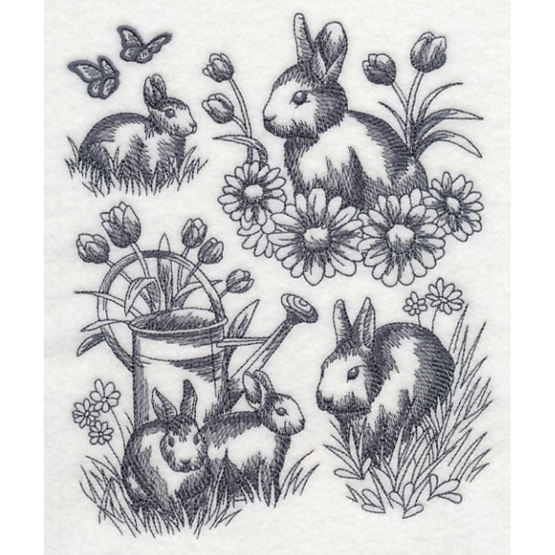 Spring Bunny Sketch|7.8″ x 6.45″ / 198.08mm x 163.9mm|7.05″ x 5.84″ / 179.14mm x 148.22mm|5.86″ x 4.85″ / 148.85mm x 123.19mm|All Sizes