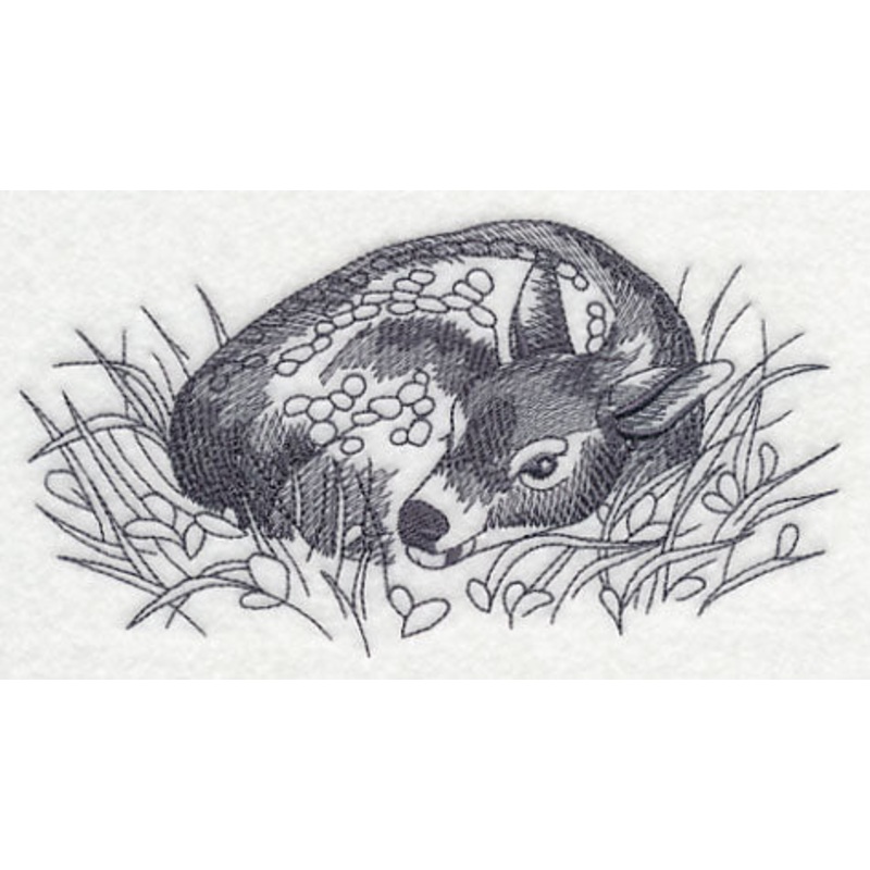 Spring Deer Resting|3.36″ x 6.31″ / 85.45mm x 160.26mm|2.06″ x 3.86″ / 52.29mm x 98mm|All Sizes