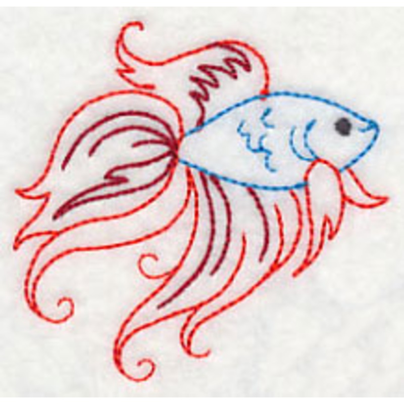 Tropical Fish Betta (Vintage)|2.98″ x 3.13″ / 75.81mm x 79.61mm|2.01″ x 2.12″ / 51.15mm x 53.85mm|All Sizes
