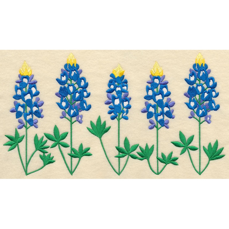 Bluebonnet Border|6.45″ x 11.75″ / 163.83mm x 298.37mm|5.17″ x 9.41″ / 131.23mm x 238.94mm|4.3″ x 7.83″ / 109.21mm x 198.81mm|3.53″ x 6″ / 89.74mm x 152.48mm|All Sizes