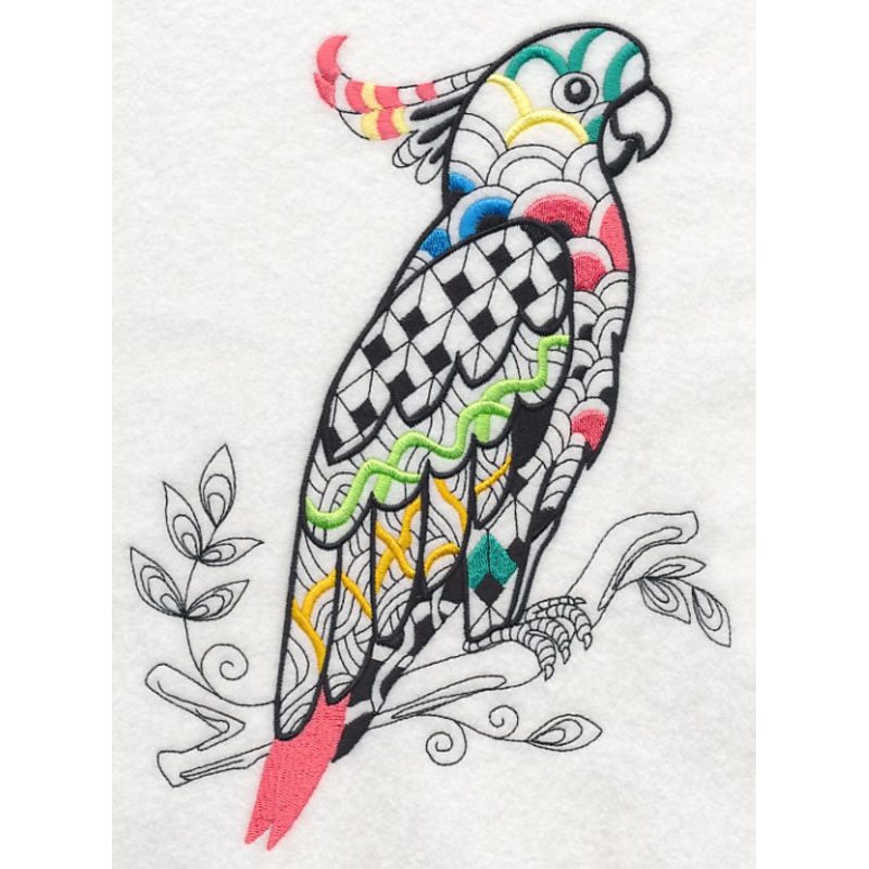 Cockatoo (Blackwork)|9.47″ x 6.9″ / 240.42mm x 175.23mm|7.81″ x 5.69″ / 198.29mm x 144.52mm|6.62″ x 4.82″ / 168.12mm x 122.51mm|3.87″ x 2.81″ / 98.18mm x 71.29mm|All Sizes