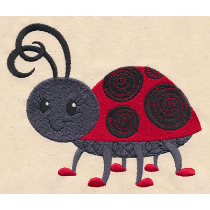 Doodle Ladybug|4.86″ x 5.54″ / 123.52mm x 140.7mm|3.39″ x 3.86″ / 86.05mm x 98.03mm|All Sizes