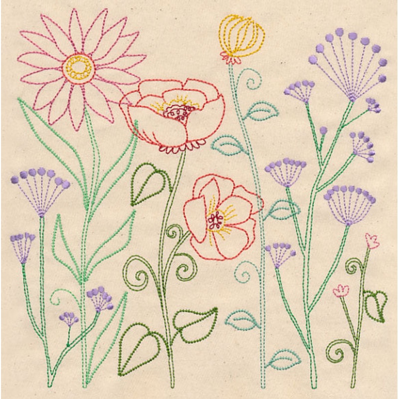 Light and Lovely Garden 1 (Vintage)