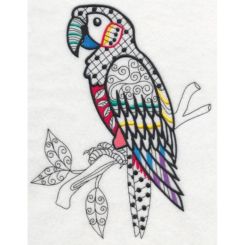 Macaw (Blackwork)|9.08″ x 6.9″ / 230.67mm x 175.26mm|7.7″ x 5.85″ / 195.61mm x 148.59mm|6.37″ x 4.84″ / 161.88mm x 122.92mm|3.86″ x 2.93″ / 98.12mm x 74.41mm|All Sizes