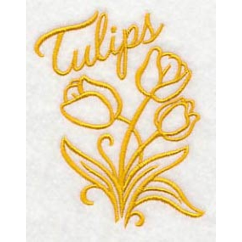 Spring Garden Tulips|3.58″ x 2.94″ / 90.87mm x 74.79mm|2.51″ x 2.07″ / 63.86mm x 52.62mm|All Sizes