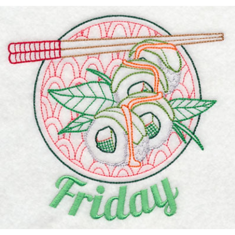 Sushi on Friday (Vintage)|4.87″ x 5.09″ / 123.77mm x 129.31mm|3.7″ x 3.86″ / 93.91mm x 98.09mm|All Sizes