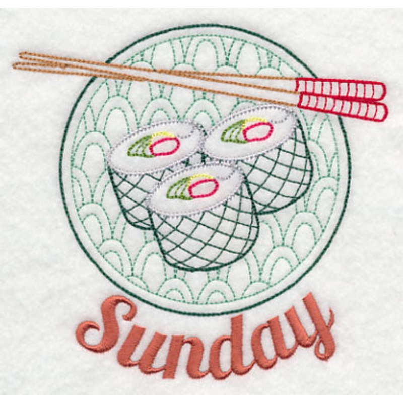 Sushi on Sunday (Vintage)|4.85″ x 5.16″ / 123.27mm x 131.19mm|3.63″ x 3.86″ / 92.11mm x 98.06mm|All Sizes