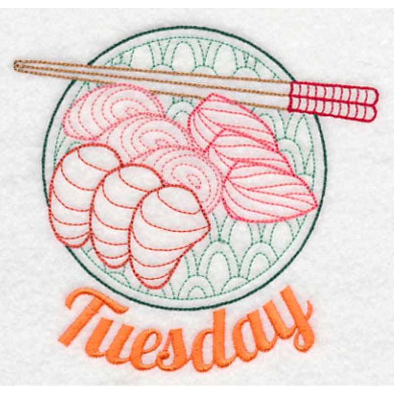Sushi on Tuesday (Vintage)|4.84″ x 5.1″ / 122.87mm x 129.6mm|3.66″ x 3.86″ / 92.98mm x 98.04mm|All Sizes