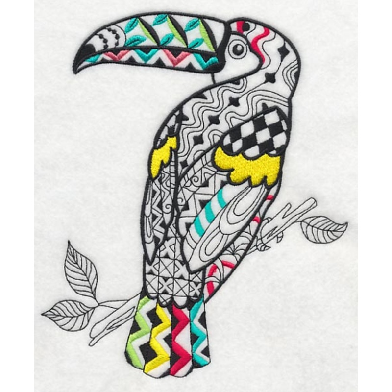 Toucan (Blackwork)|7.81″ x 6.51″ / 198.31mm x 165.4mm|7.03″ x 5.86″ / 178.59mm x 148.93mm|5.82″ x 4.85″ / 147.76mm x 123.19mm|3.86″ x 3.21″ / 98.02mm x 81.64mm|All Sizes