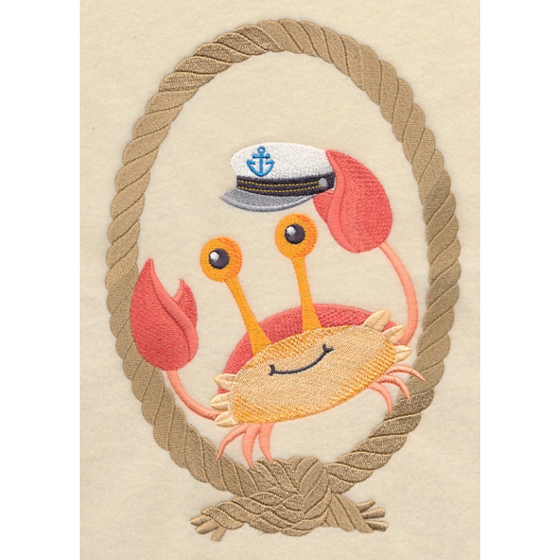Captain Cameo – Crab|9.93″ x 6.89″ / 252.1mm x 174.99mm|7.79″ x 5.41″ / 197.8mm x 137.32mm|6.87″ x 4.77″ / 174.45mm x 121.13mm|3.89″ x 2.7″ / 98.77mm x 68.7mm|All Sizes