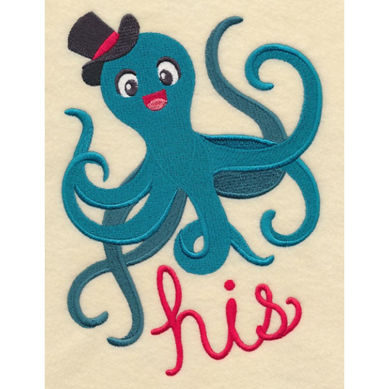 Splish Splash Octopus – His|7.8″ x 5.69″ / 198.1mm x 144.4mm|6.53″ x 4.76″ / 165.82mm x 120.88mm|3.82″ x 2.81″ / 97.06mm x 71.27mm|All Sizes