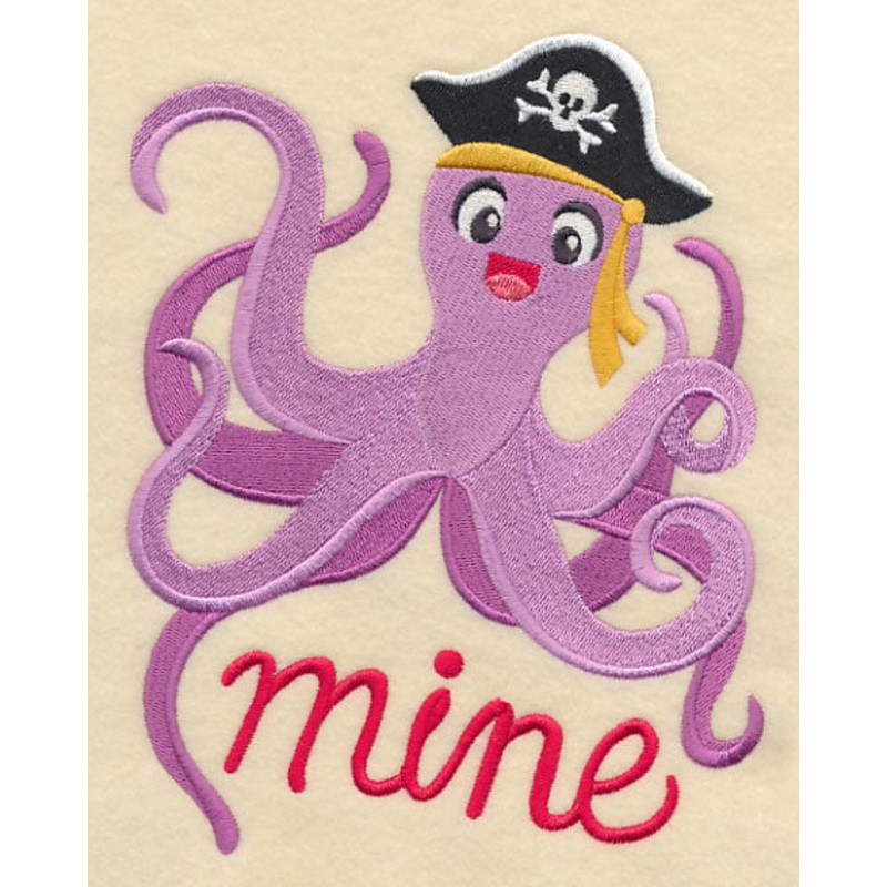 Splish Splash Octopus – Mine|7.29″ x 5.73″ / 185.28mm x 145.44mm|6.04″ x 4.74″ / 153.48mm x 120.49mm|3.54″ x 2.8″ / 89.85mm x 71.03mm|All Sizes
