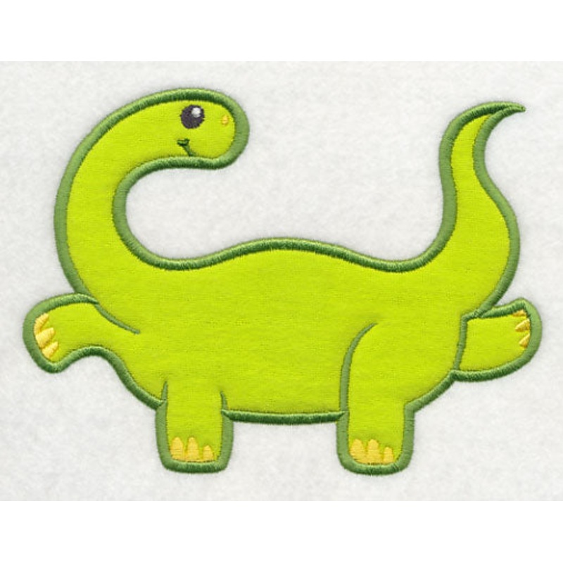Spunky Dino (Applique)|4.89″ x 6.59″ / 124.1mm x 167.48mm|2.9″ x 3.9″ / 73.72mm x 99.08mm|All Sizes
