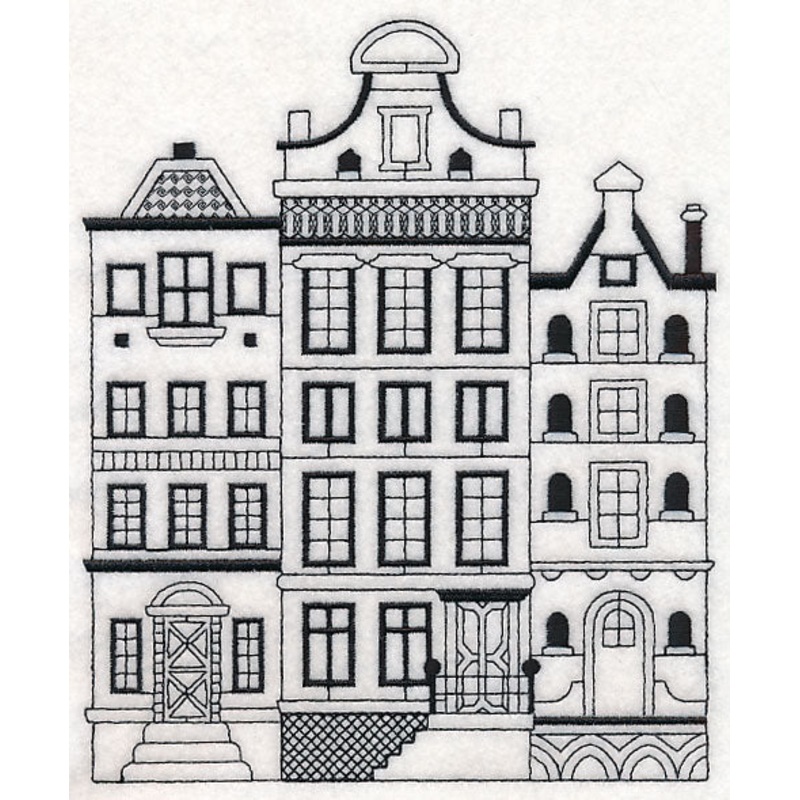 Canal House (Blackwork)|7.83″ x 6.55″ / 198.85mm x 166.35mm|7″ x 5.85″ / 177.67mm x 148.64mm|5.8″ x 4.85″ / 147.3mm x 123.24mm|All Sizes